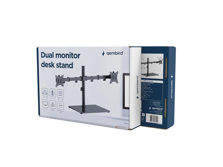 MONITOR ACC DESK STAND 17-32″/DUAL MS-D2ST-01 GEMBIRD