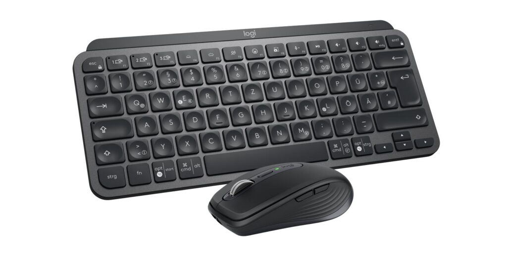 Klaviatuur +Hiir MX KEYS MINI/DE BLACK 920-011054 LOGITECH