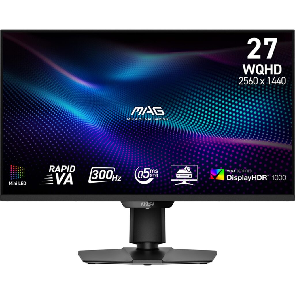 LCD Monitor|MSI|MAG 274QPF X30MV|27″|Mänguri/Frameless|Matte|Panel...