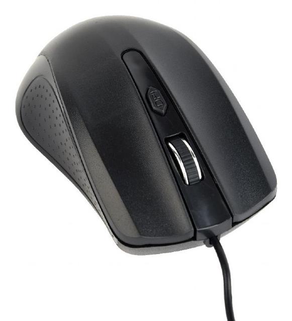Hiir USB OPTICAL BLACK/MUS-4B-01L GEMBIRD