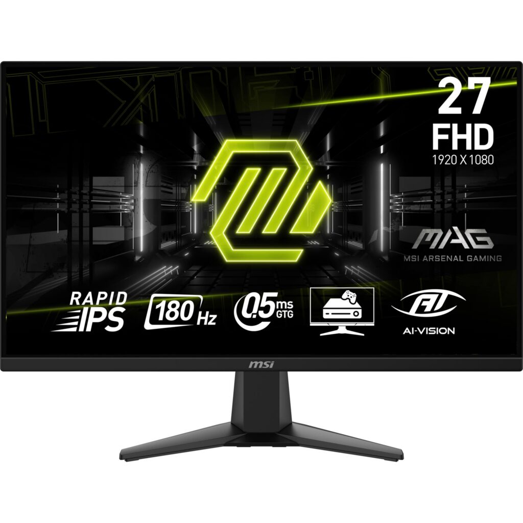 LCD Monitor|MSI|MAG 275F|27″|Mänguri|Tilt|Matte|Panel IPS|1920&amp...