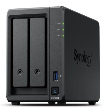 NAS STORAGE TOWER 2BAY/NO HDD DS725+ SYNOLOGY