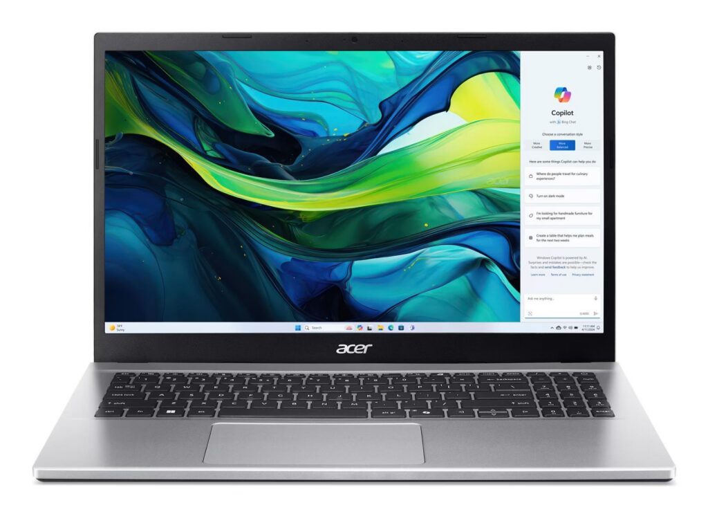 Sülearvuti|ACER|Aspire|Go 15|CPU AMD RyzenT 5|5625U|2.3 GHz|15.6 “...