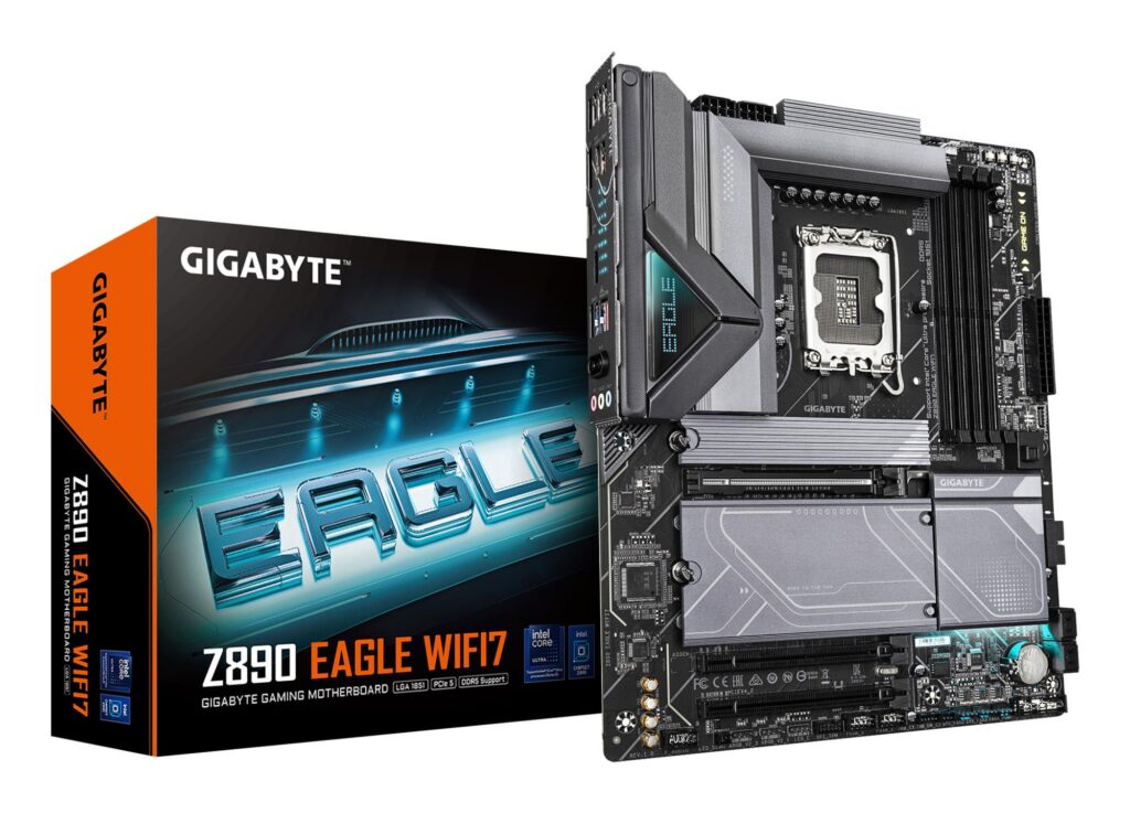 Emaplaat|GIGABYTE|Intel Z890|LGA1851|ATX|Memory DDR5|Memory slots 4|2xP&...