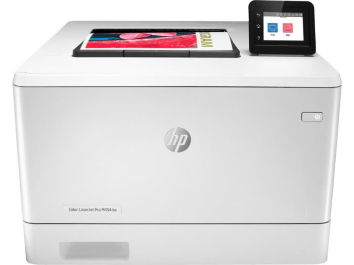 Colour Laser Printer|HP|LaserJet Pro M454dw|USB 2.0|WiFi|ETH|Duplex|W1Y4...