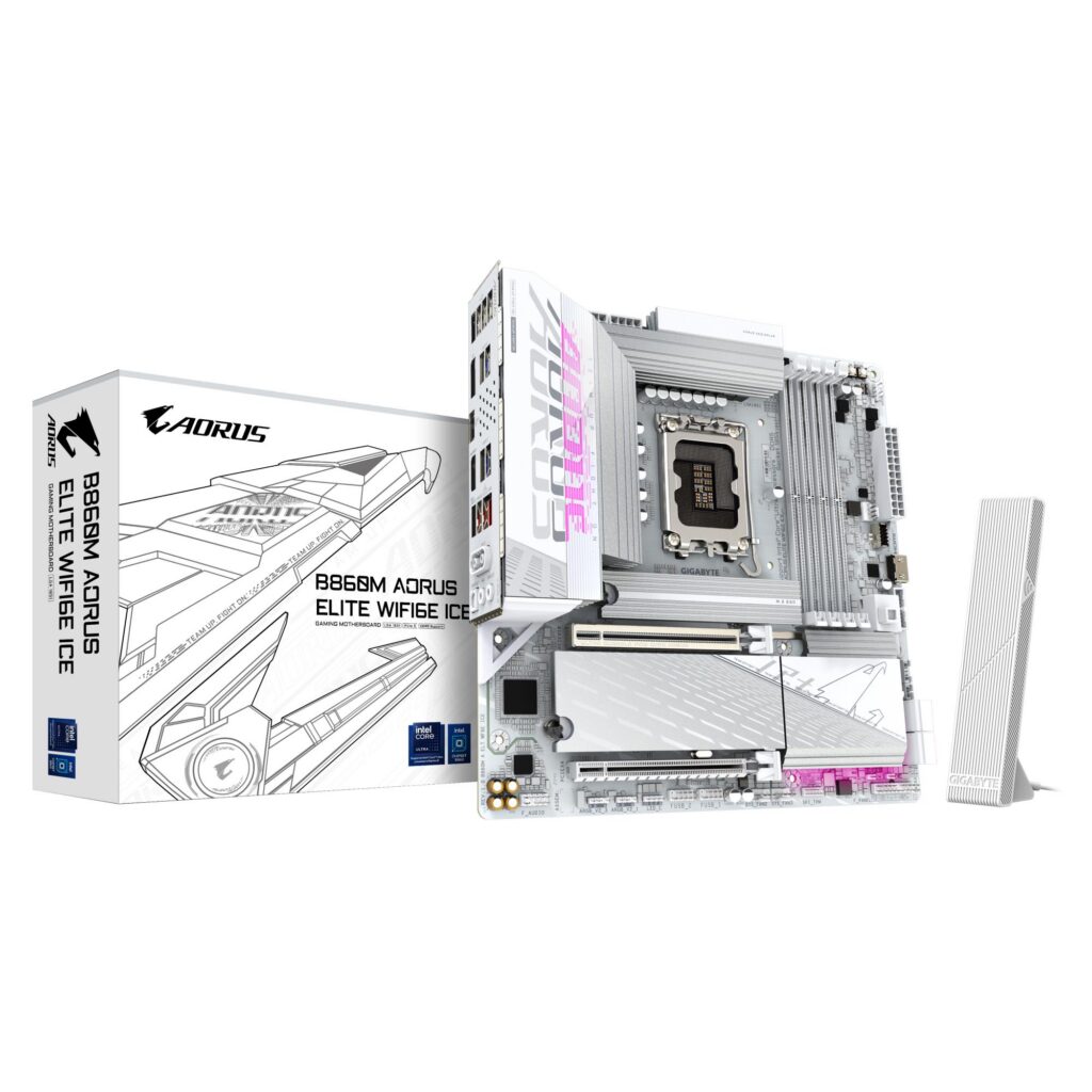 Emaplaat|GIGABYTE|Intel B860 Express|LGA1851|Micro-ATX|Memory DDR5|1xPC&...
