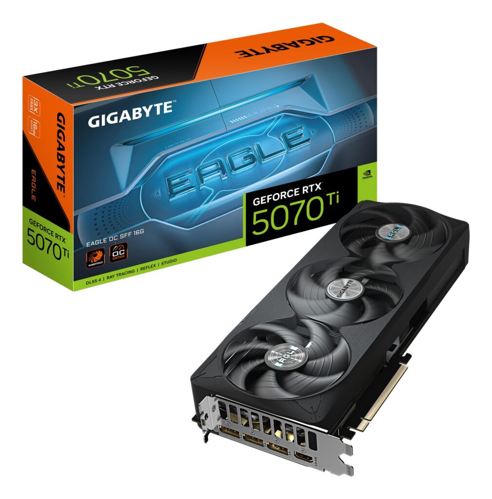 Videokaart|GIGABYTE|NVIDIA GeForce RTX 5070 Ti|16 GB|GDDR7|256 bit|PC…