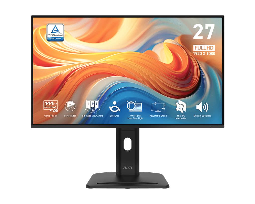 LCD Monitor|MSI|PRO MP275PG E14|27″|Business|Panel IPS|16:9|144 Hz...