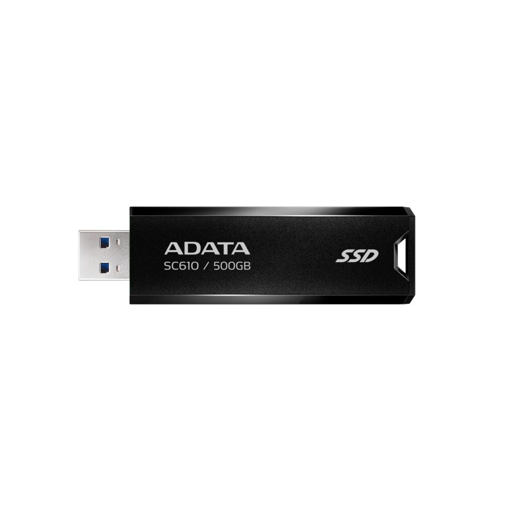 Väline SSD|ADATA|SC610|1TB|USB 3.2|Write speed 500 MBytes/sec|Read spe&#...