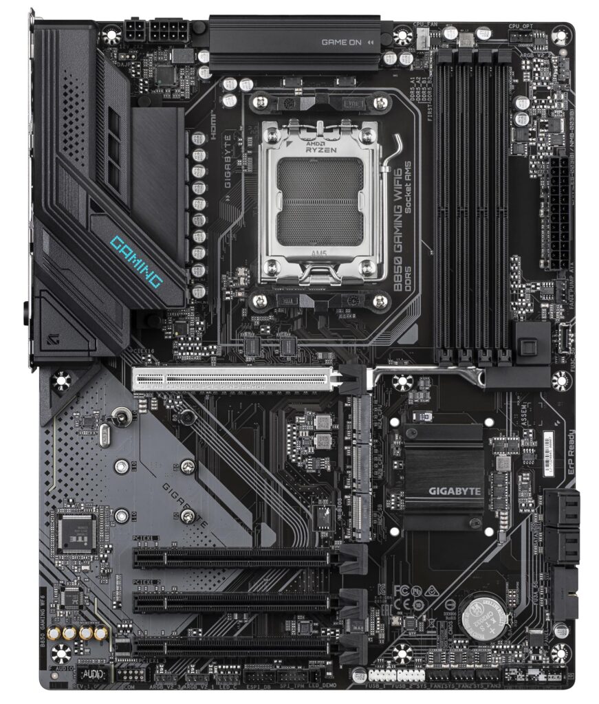 Emaplaat|GIGABYTE|AMD B850|SAM5|ATX|Memory DDR5|Memory slots 4|4xPCI-Ex&...