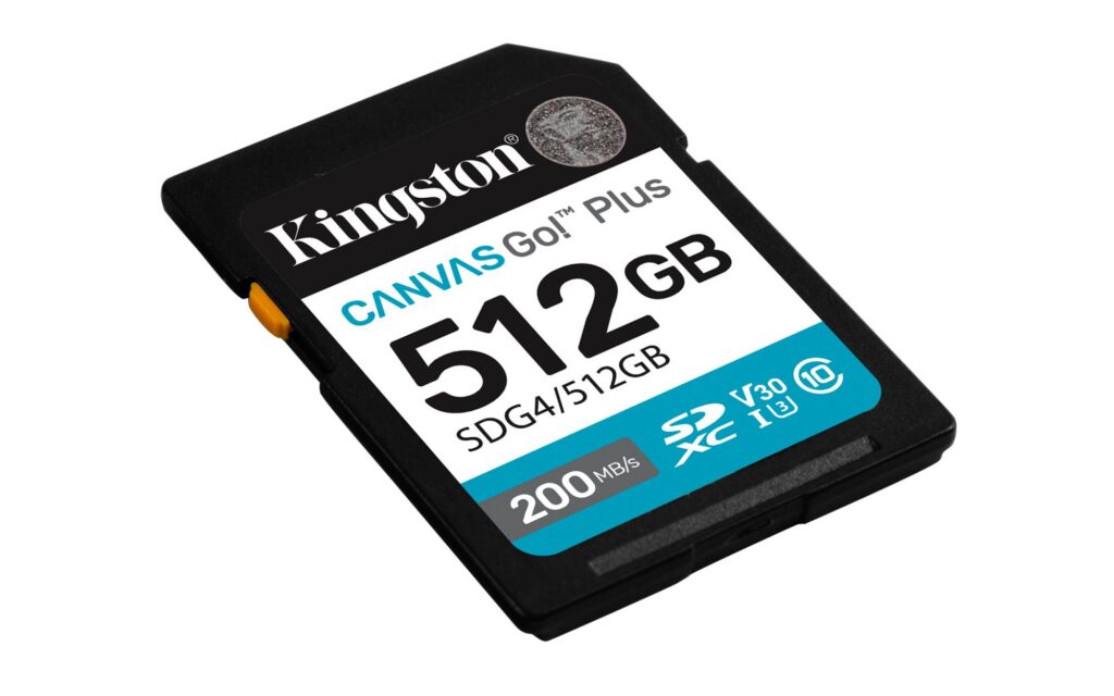 MEMORY SDXC 512GB UHS-I/SDG4/512GB KINGSTON