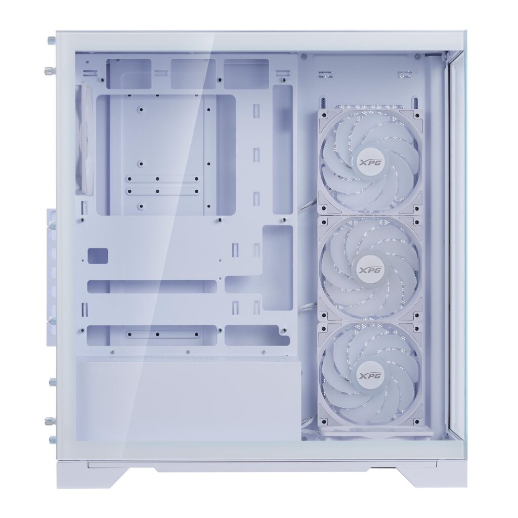 Case|ADATA|INVADER X BTF|MidiTower|Case product features Transparent pan...