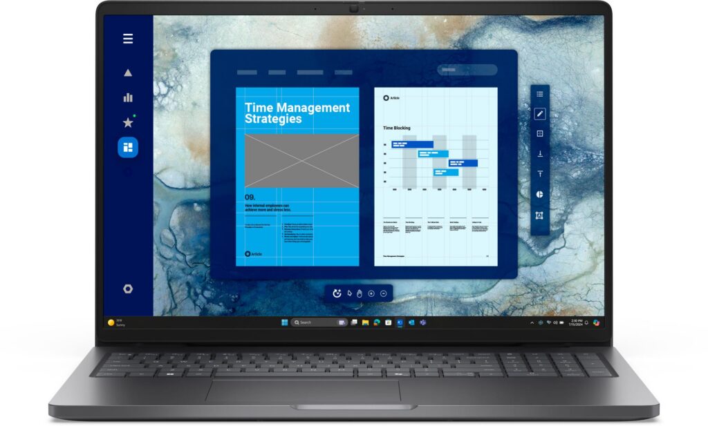 Sülearvuti|DELL|Pro|Pro 16 (PC16250)|CPU  Core 3|100U|1200 MHz|16″...