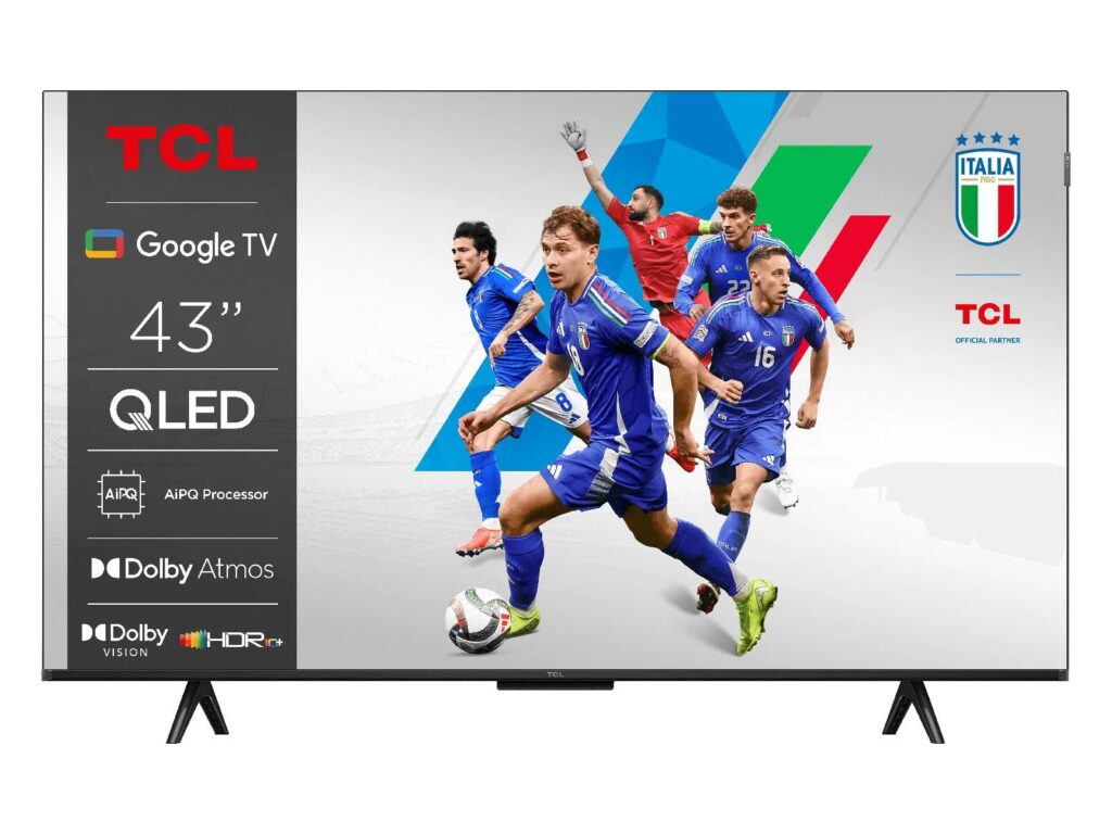 Televiisor|TCL|43 “|4K Ultra HD|3840 x 2160 pixels|Flat|16:9|QLED|...