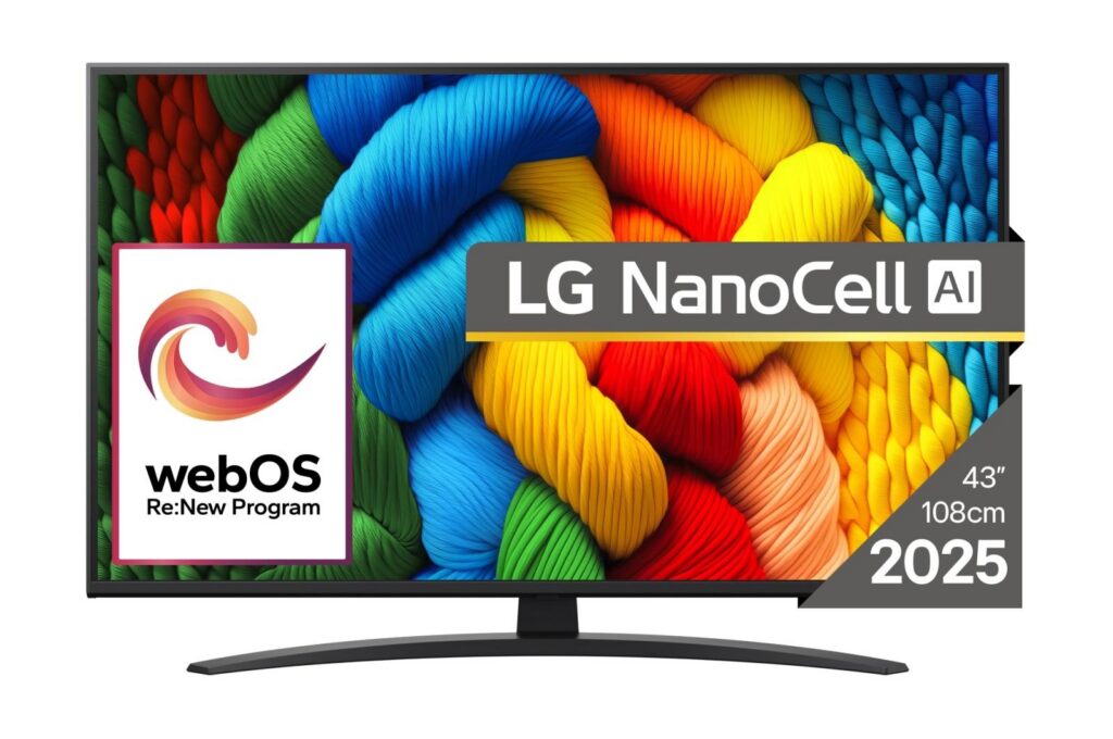 Televiisor|LG|43″|4K/Smart|3840×2160|Juhtmevaba LAN|Bluetooth...