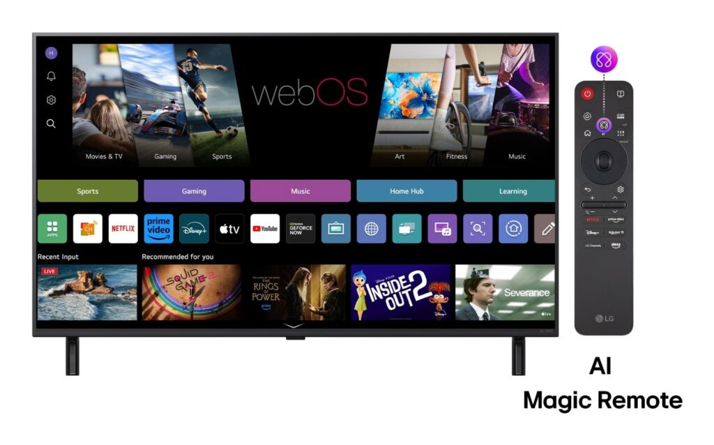 Televiisor|LG|75″|4K/Smart|3840×2160|Juhtmevaba LAN|Bluetooth...