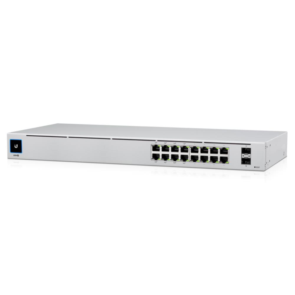 Switch|UBIQUITI|USW-16-POE|Type L2|Desktop/pedestal|Rack|16x10Base-T / 1...