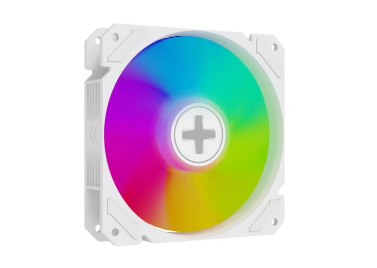 Ventilaator 120MM PWM ARGB REVERS/4PIN WHITE XF066 XILENCE