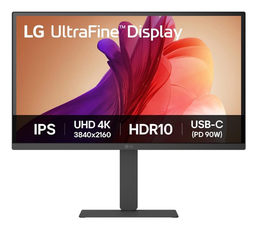 LCD Monitor|LG|27 “|3840 x 2160 pixels|4K Ultra HD|Native aspect r...