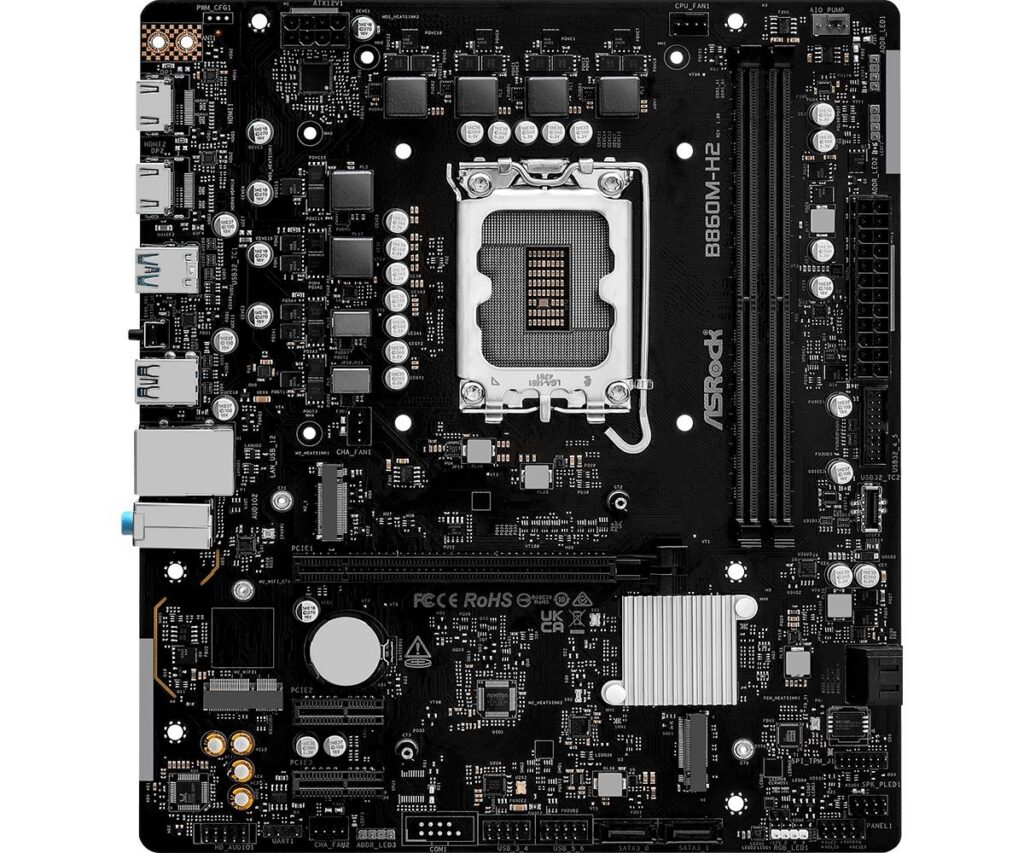 Emaplaat|ASROCK|Intel B860 Express|LGA1851|Micro-ATX|Memory DDR5|Memory&...