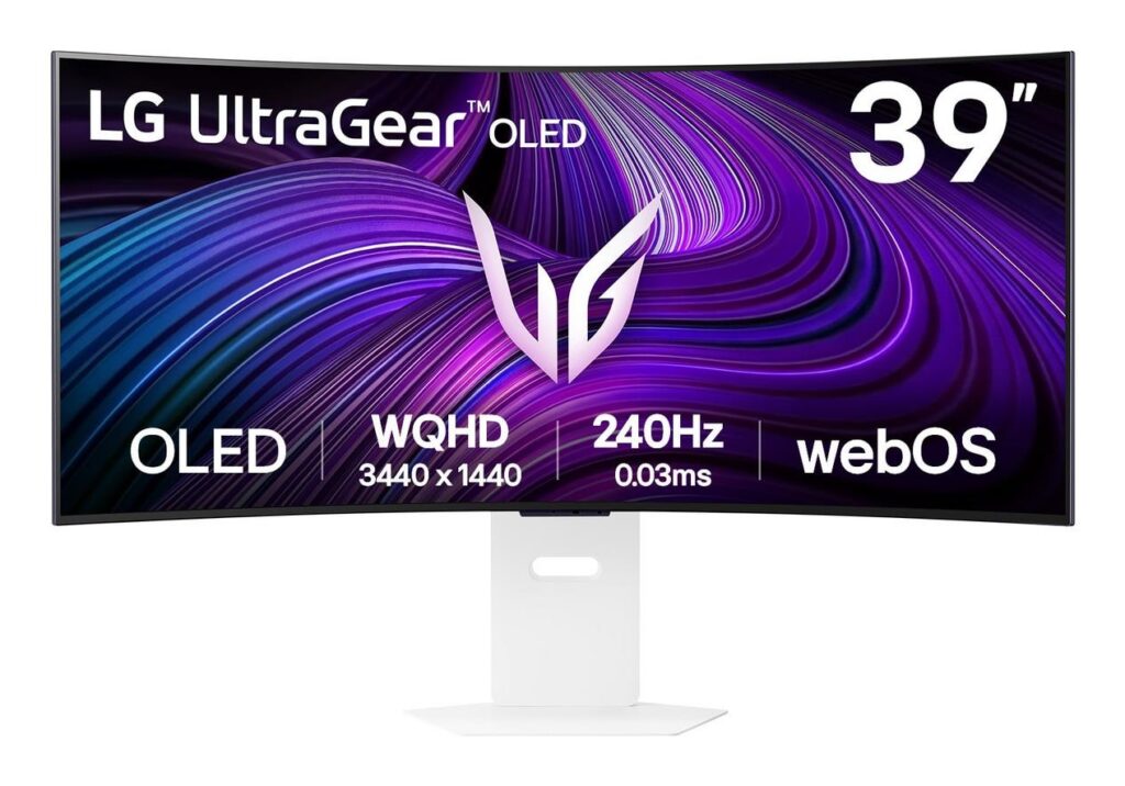 Monitor|LG|39GX90SA-W|39″|Mänguri/Curved/21 : 9|Swivel|Height adju...