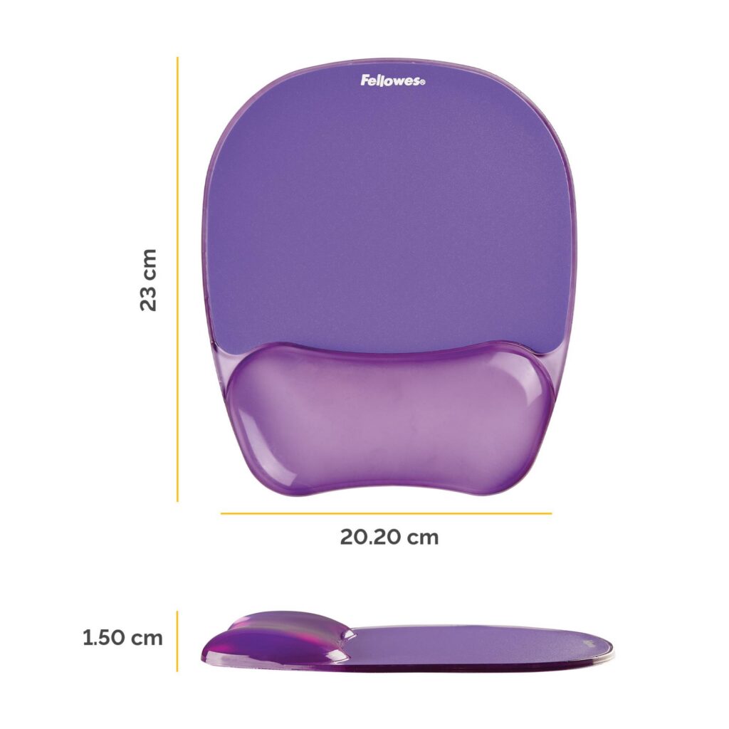 Hiir PAD CRYSTAL GEL/PURPLE 9144104 FELLOWES