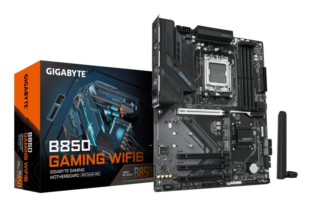 Emaplaat|GIGABYTE|AMD B850|SAM5|ATX|Memory DDR5|Memory slots 4|4xPCI-Ex&...