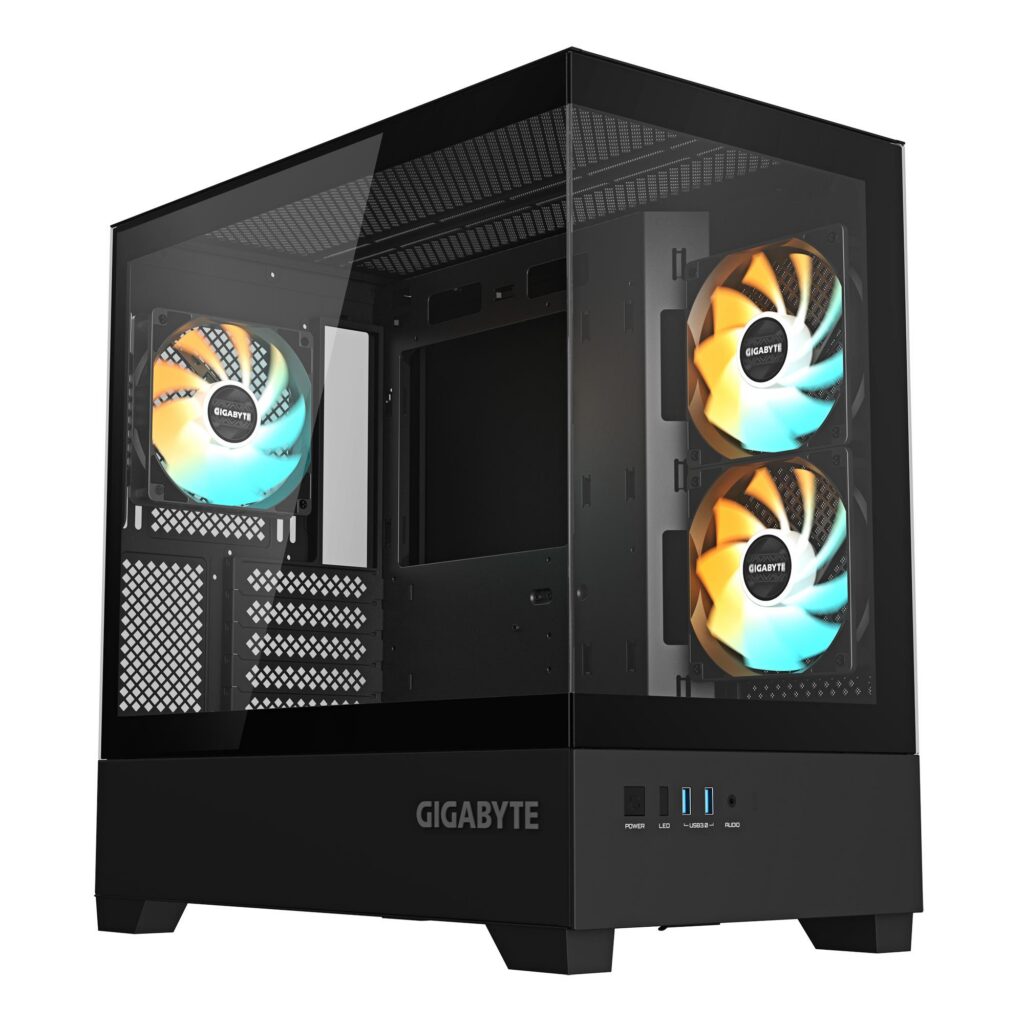 Case|GIGABYTE|C201 PANORAMIC|MidiTower|Case product features Rackmountab...