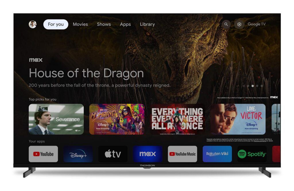 TV Set|THOMSON|50 “|4K Ultra HD|3840 x 2160 pixels|Flat|16:9|LCD|5...