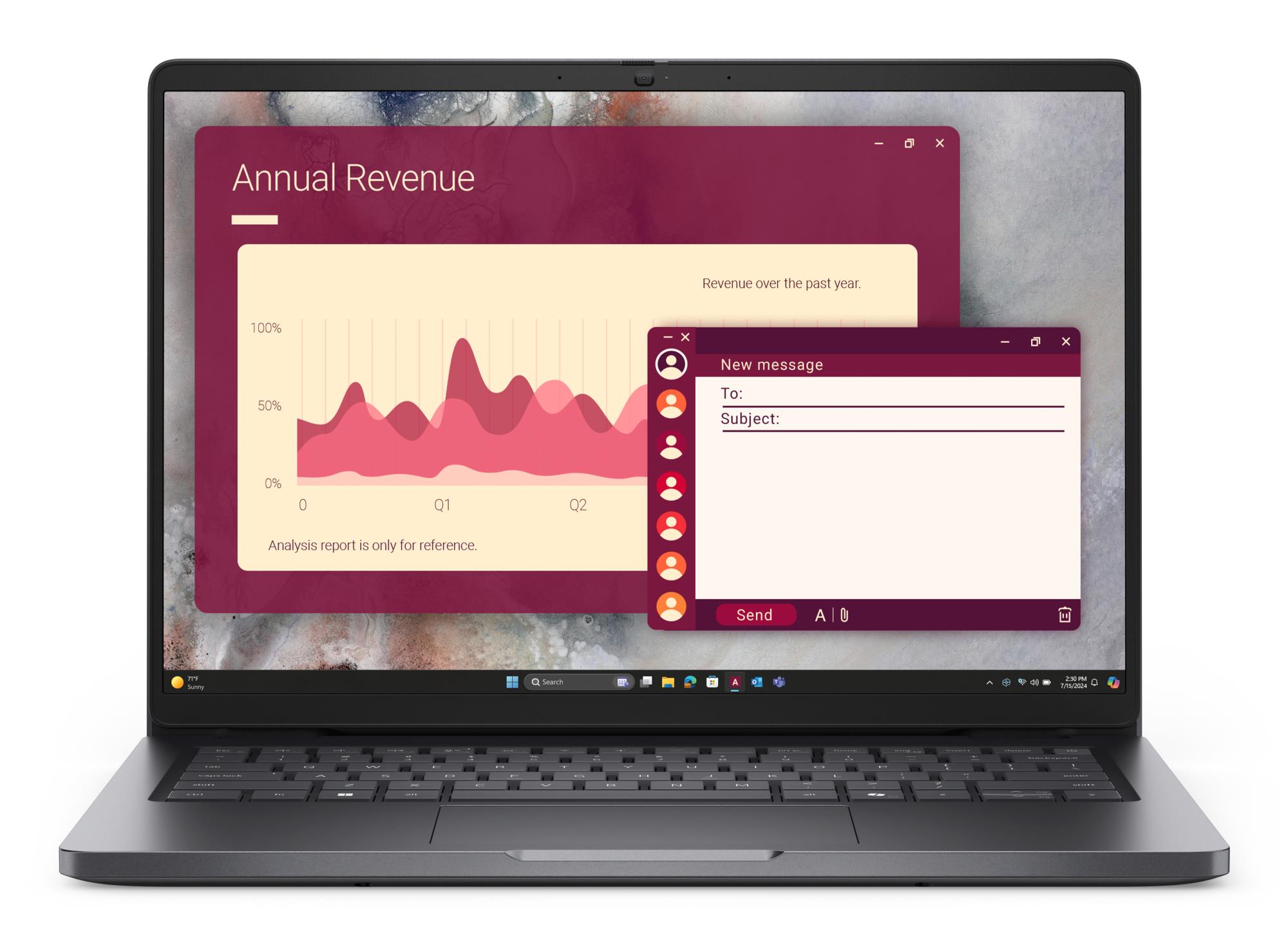 Notebook|DELL|Pro|CPU Intel Core 3|100U|14 “|1920 x 1200 pixels|RA...