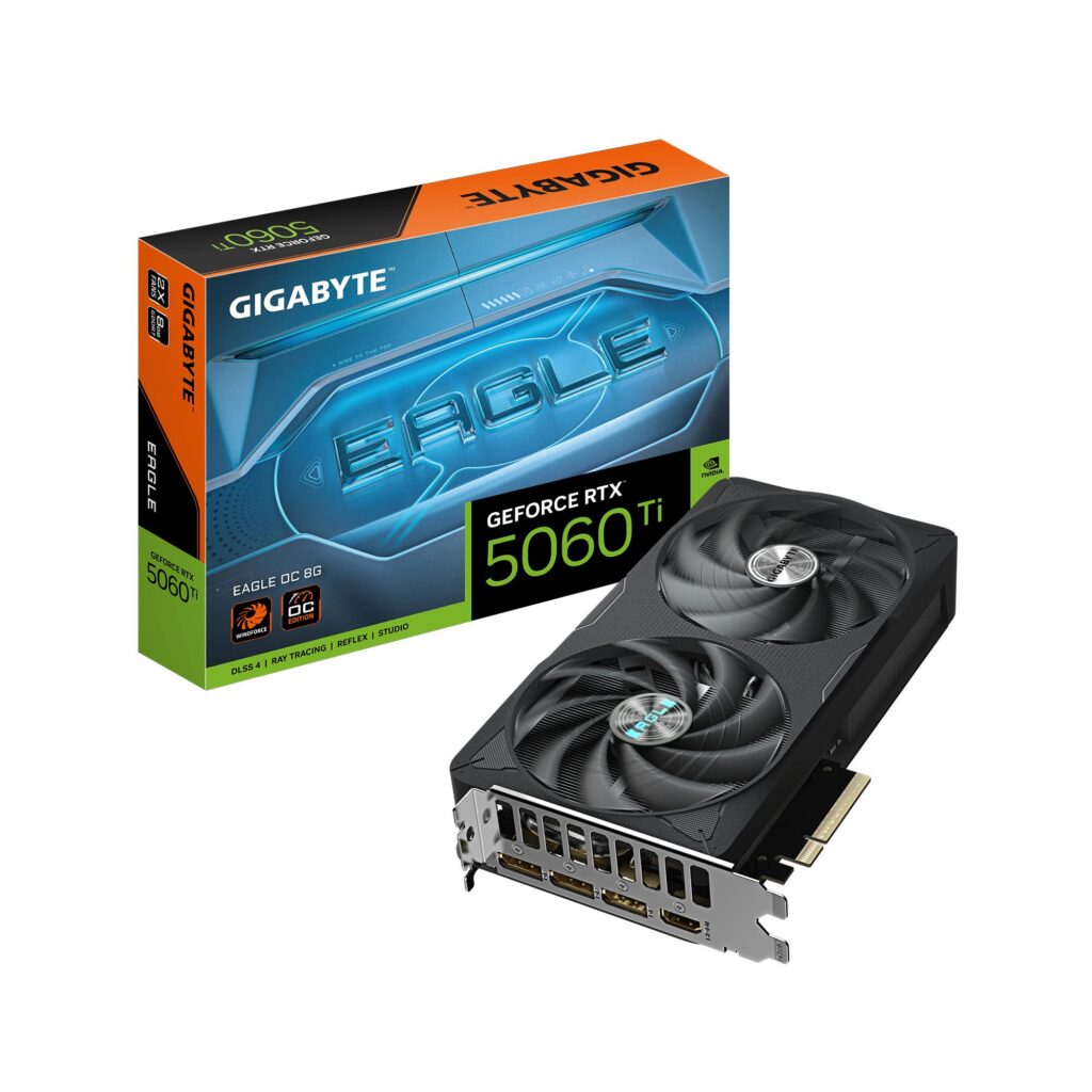 Videokaart|GIGABYTE|NVIDIA GeForce RTX 5060 Ti|8 GB|GDDR7|128 bit|PCI...