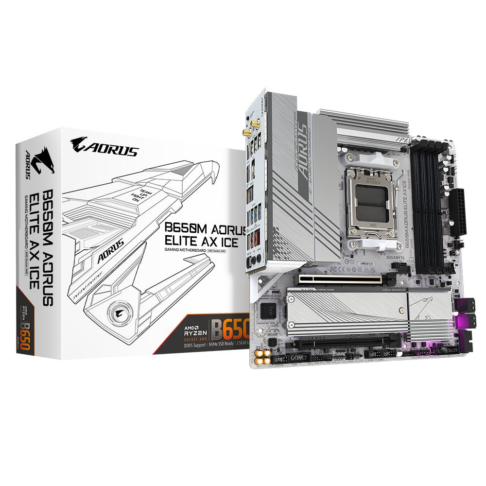 Emaplaat|GIGABYTE|AMD B650|SAM5|Micro-ATX|Memory DDR5|Memory slots 4|B6&...