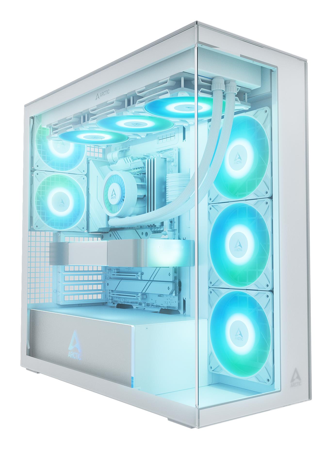 Case|ARCTIC|Xtender (White)|MidiTower|Case product features Transparent ...