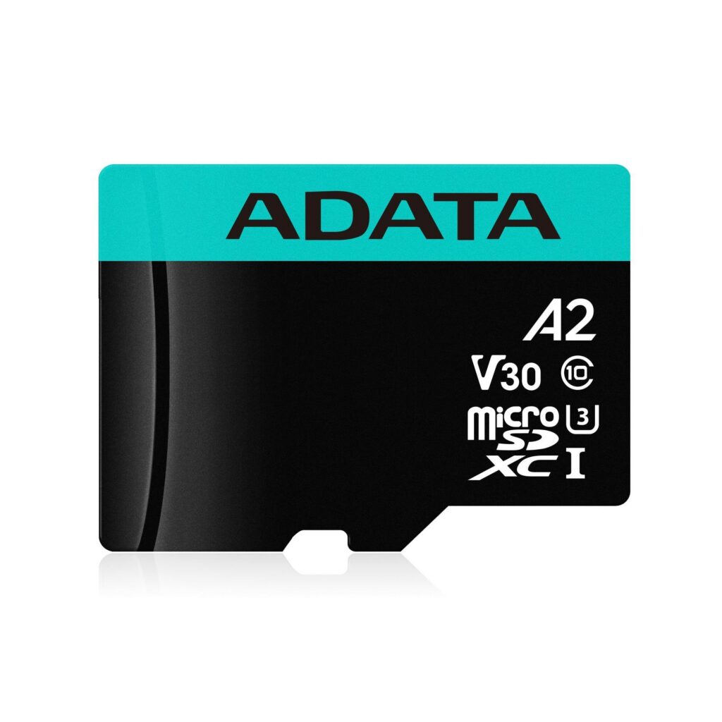 MÄLUKAART SDXC 128GB W/AD./AUSDX128GUI3V30SA2-RA1 ADATA