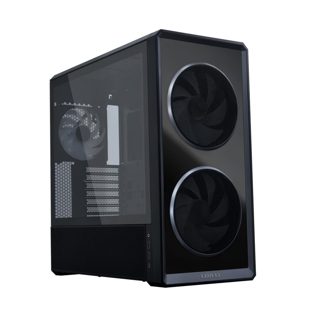 Case|LIAN LI|ATX/micro ATX/EATX/SSI EEB|Black|Midi Tower|PC|LANCOOL 217 ...