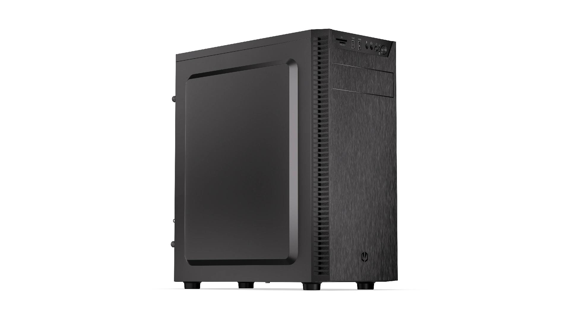 Case|ENDORFY|Armis 100 Solid|Not included|ATX|MicroATX|MiniITX|Colour Bl...