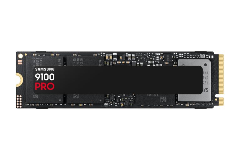 SSD|SAMSUNG|9100 PRO|1TB|M.2|PCIe Gen5|NVMe|TLC|Write speed 13300 MBytes...