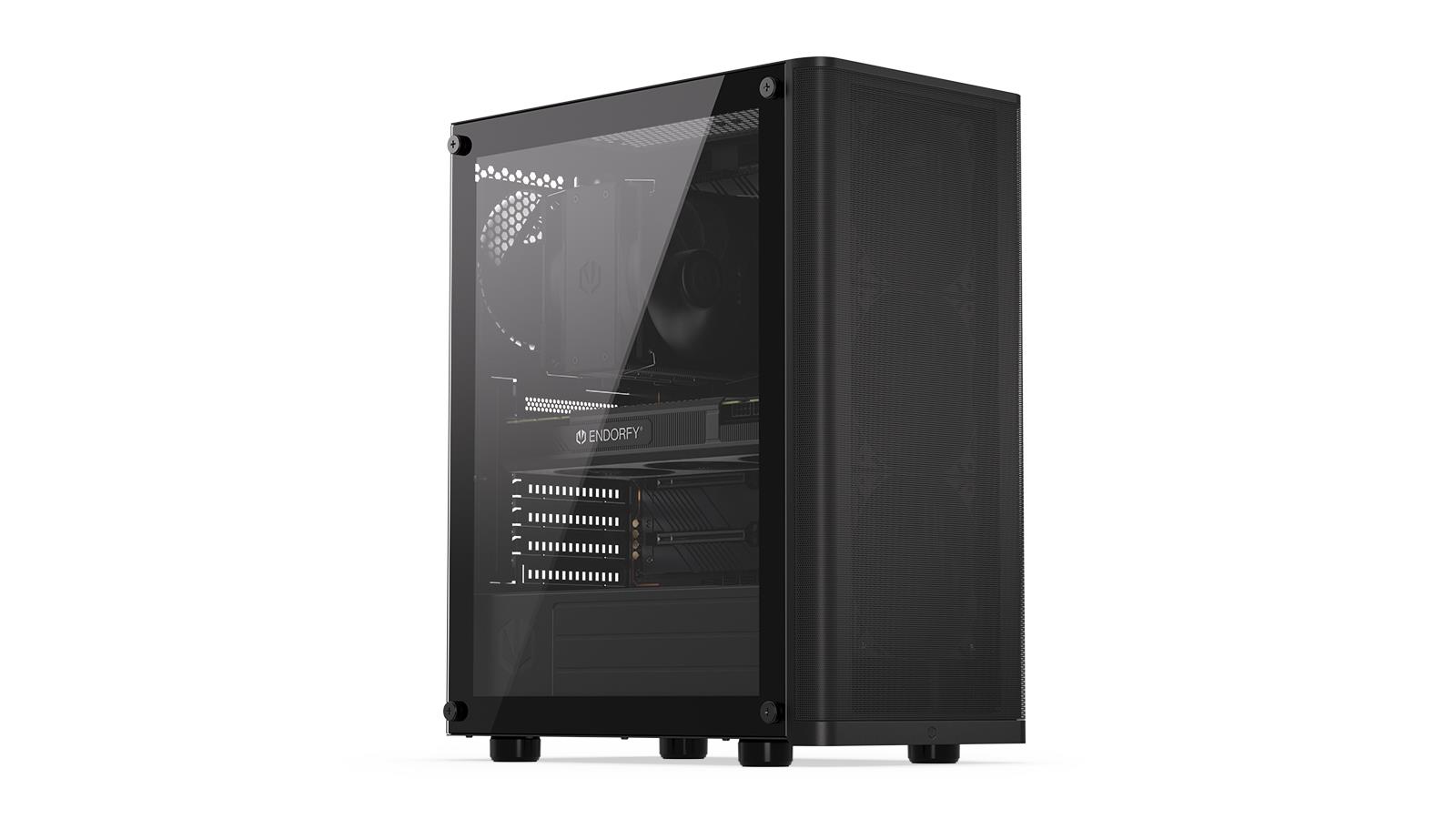 Case|ENDORFY|Ventum 200 Air|MicroTower|Case product features Transparent...