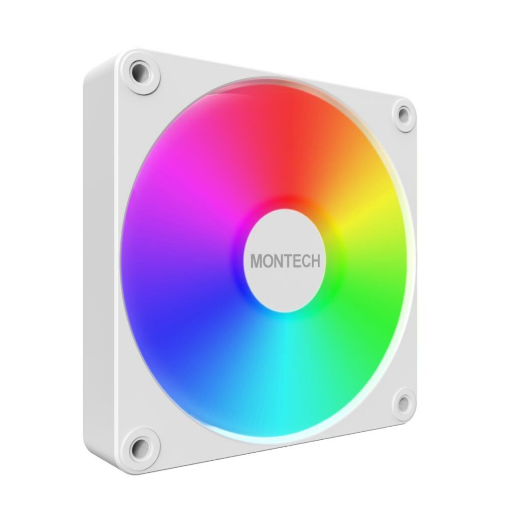 Ventilaator 120MM/GF120 V2 ARGB PWM (W) MONTECH