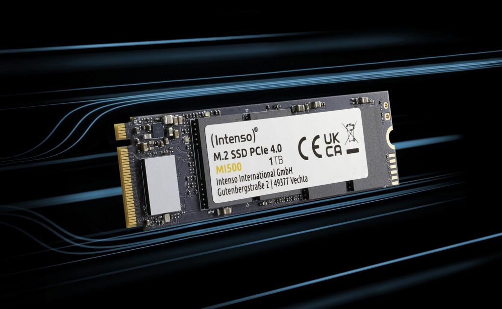 SSD|INTENSO|MI500|2TB|M.2|NVMe|3D NAND|Write speed 4500 MBytes/sec|Read ...