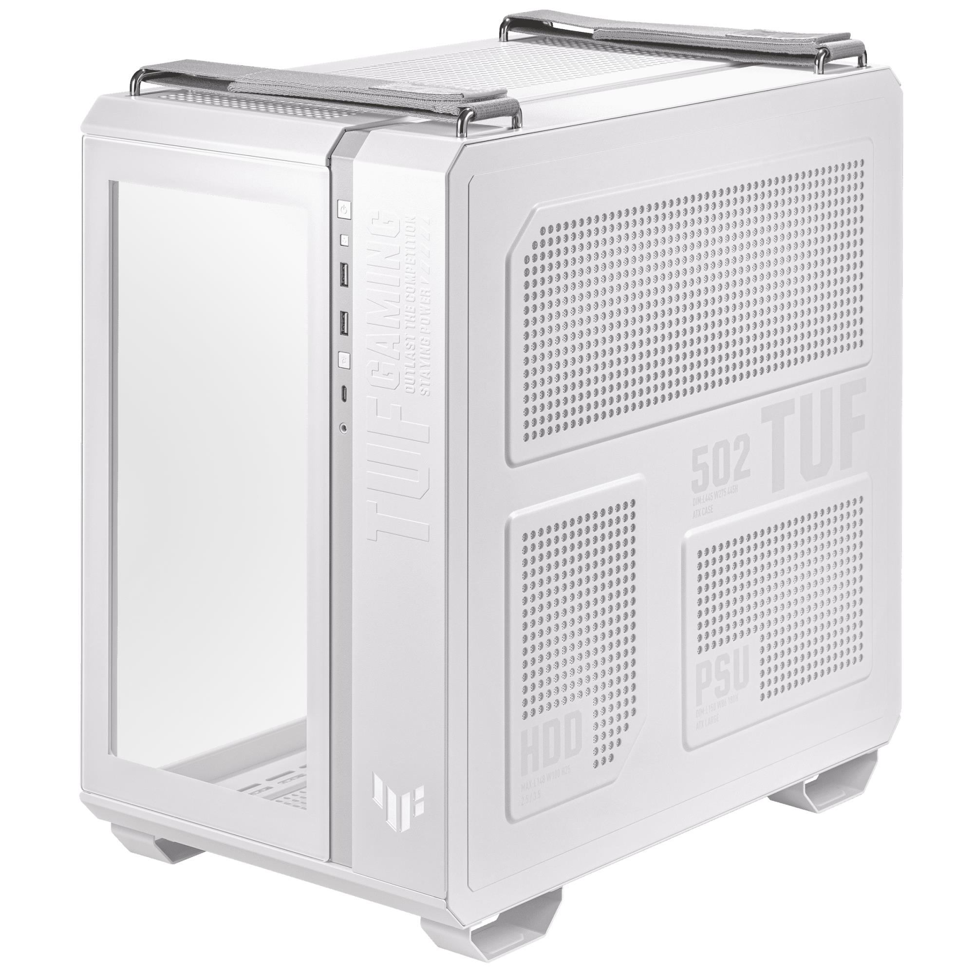 Case|ASUS|TUF Mänguri GT502|MidiTower|Case product features Transparent ...