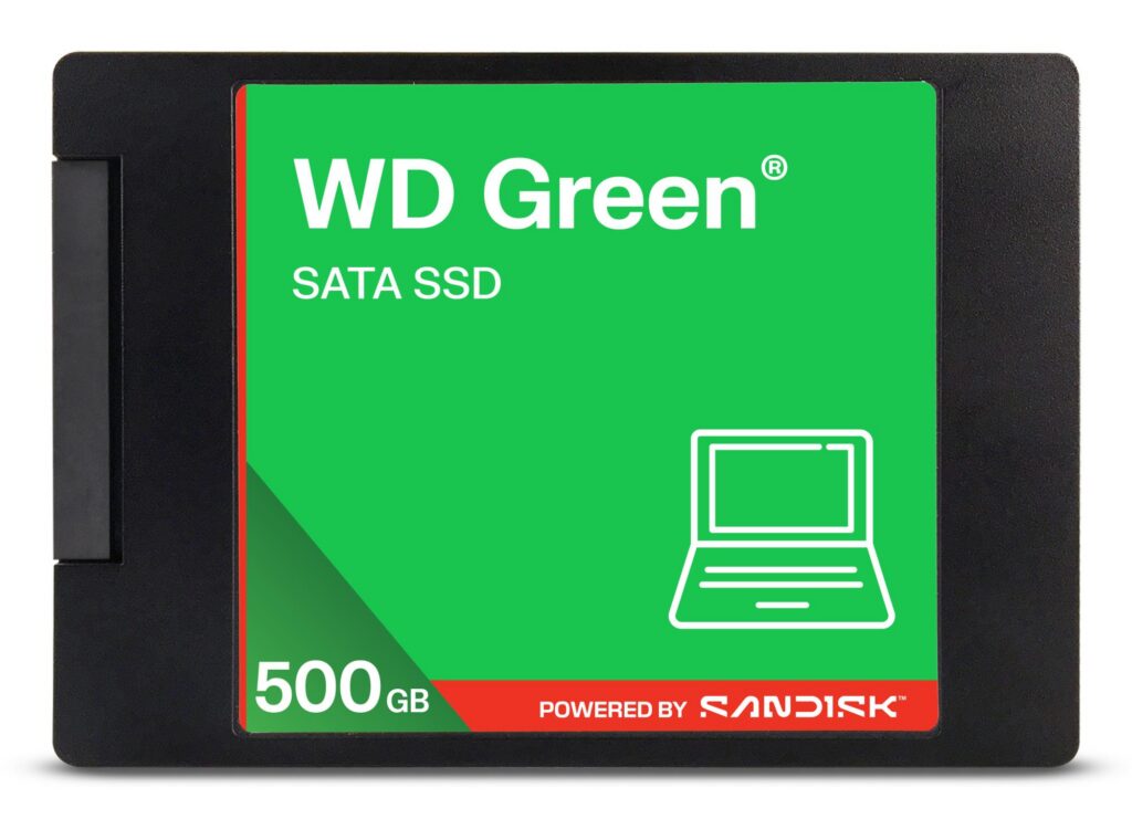 SSD|SANDISK|Green|POWERED BY SANDISK|500 GB|Serial ATA III|Read speed 54...