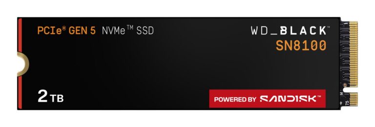 SSD|SANDISK|2400xTBW rating|NVMe Yes|PCI Express 5.0|M.2|2000 GB|POWERED...