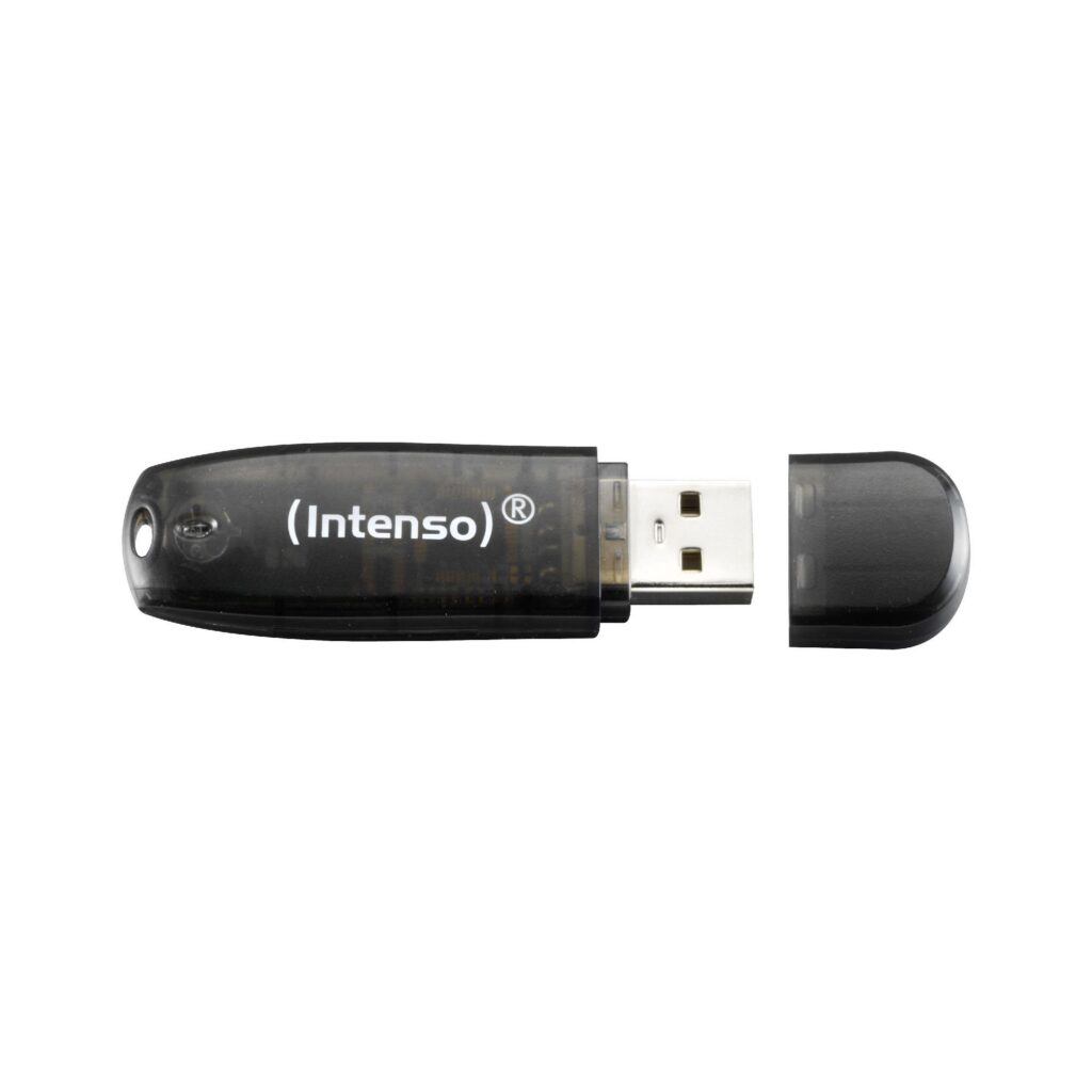 MEMORY DRIVE FLASH USB2 16GB/BLACK 3502470 INTENSO