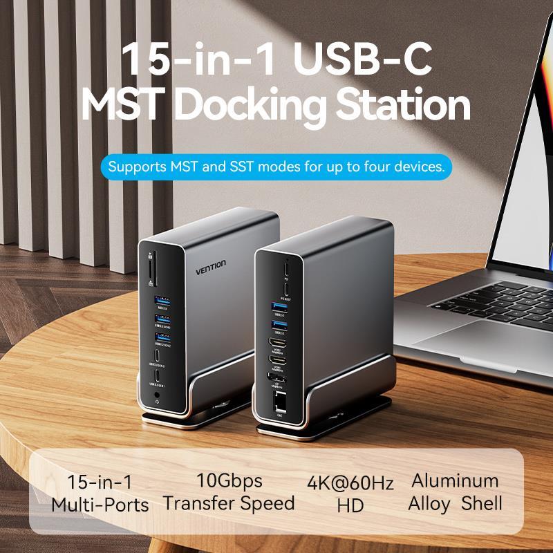 NB ACC DOCKING STATION 15IN1/USB-C MST TPUH0 VENTION