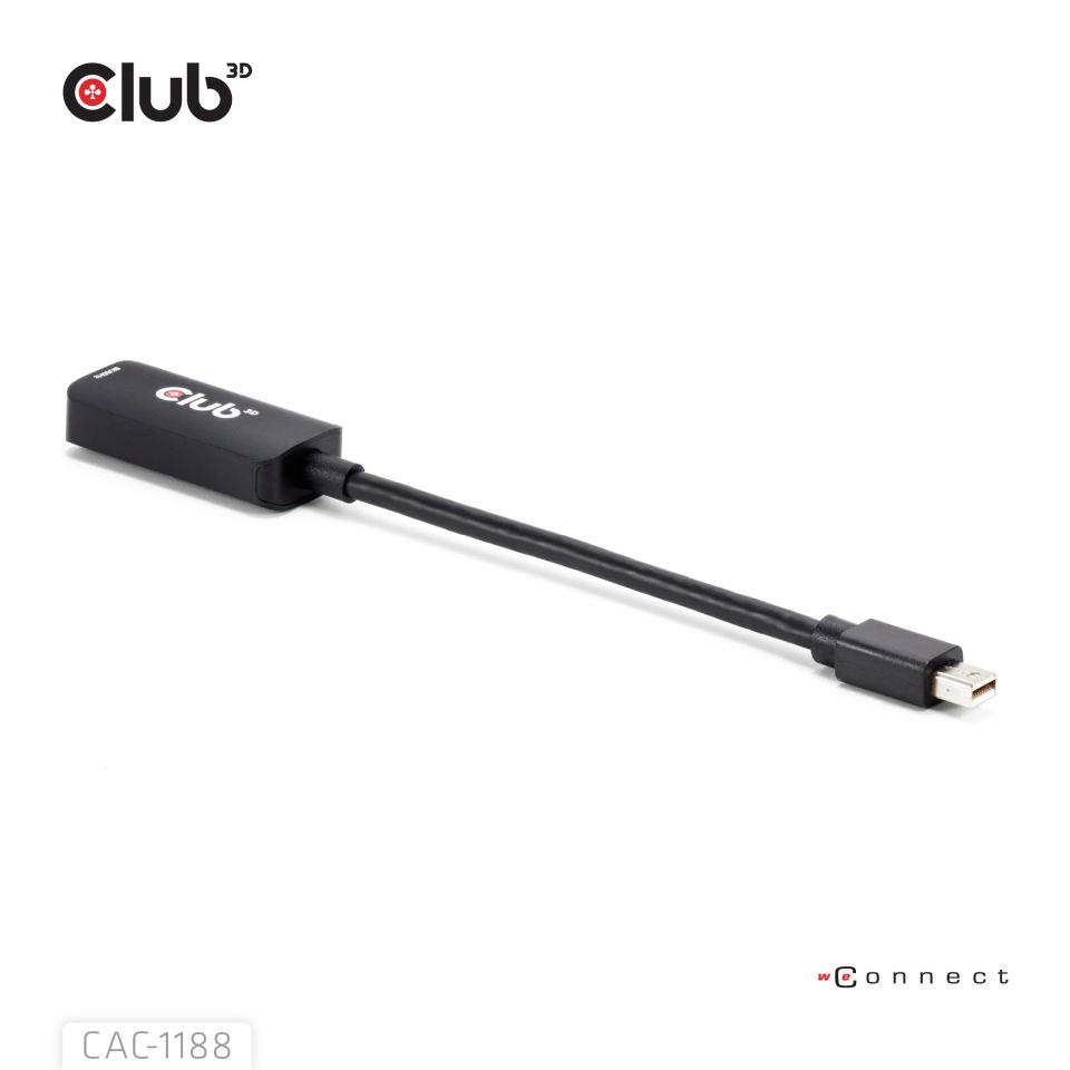 I/O ADAPTER MINI DP TO HDMI/M/F CAC-1188 CLUB3D