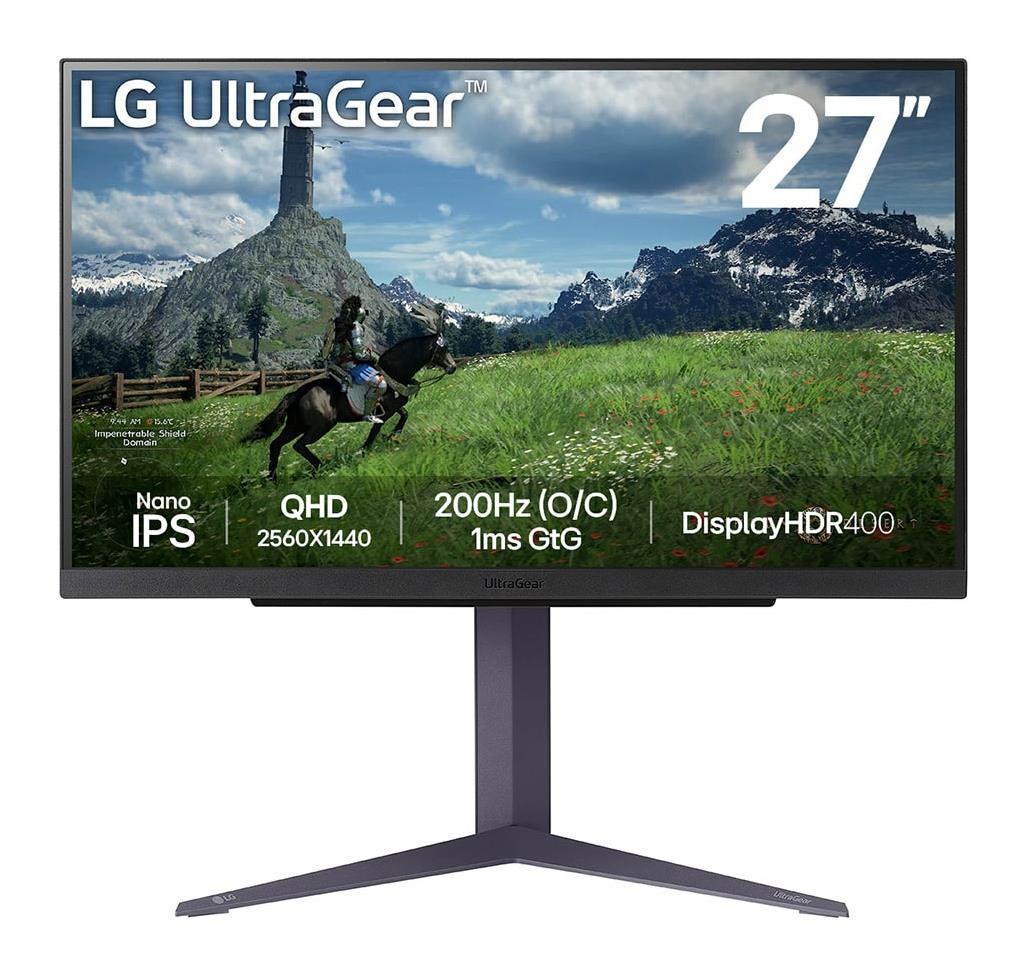 LCD Monitor|LG|27″|Panel IPS|2560×1440|16:9|180Hz|1 ms|Pivot|...