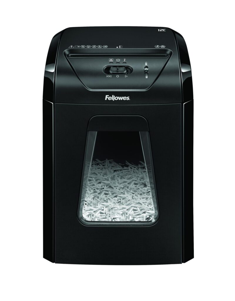 SHREDDER POWERSHRED 12C/CROSS CUT 7120101 FELLOWES