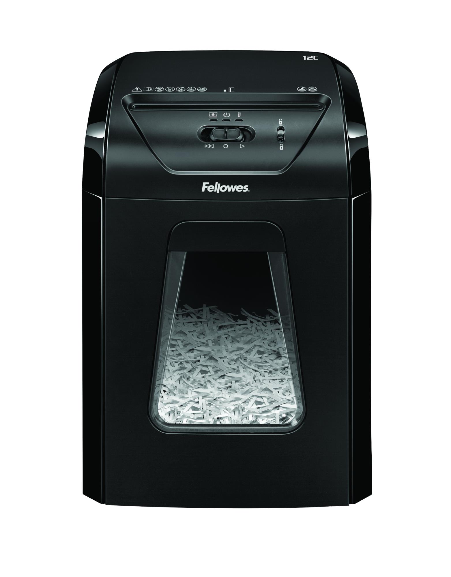 SHREDDER POWERSHRED 12C/CROSS CUT 7120101 FELLOWES