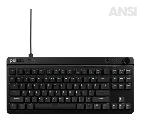 Klaviatuur USB XBOARD MS TKL/ANSI BLACK XBMS01 PULSAR